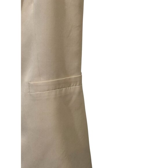 Reformation Vest Off White Beige Womens Vest With Buttons & Pockets Size S - Picture 5 of 6